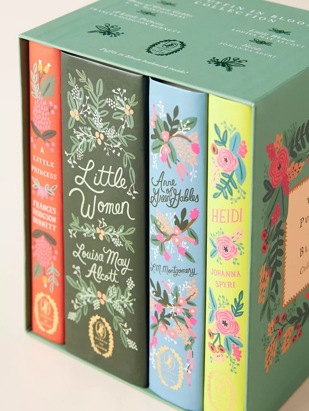 🍄NWT Anthropologie Puffin In Bloom Collection Book Set